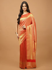 Zari Booti Woven Handloom Saree