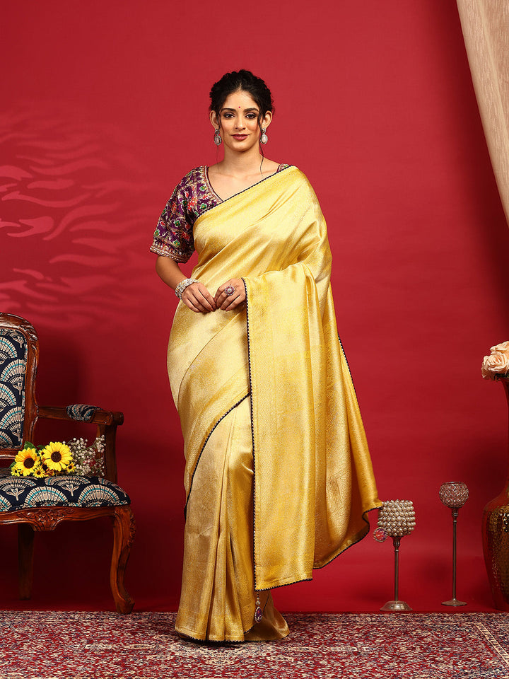 Embroidered Banarasi Saree