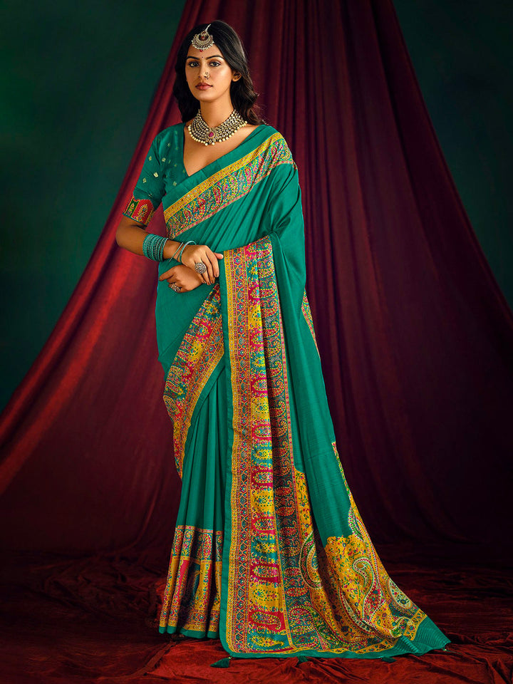 Plain Art Silk Saree