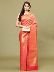 Zari Jaal Woven Handloom Saree