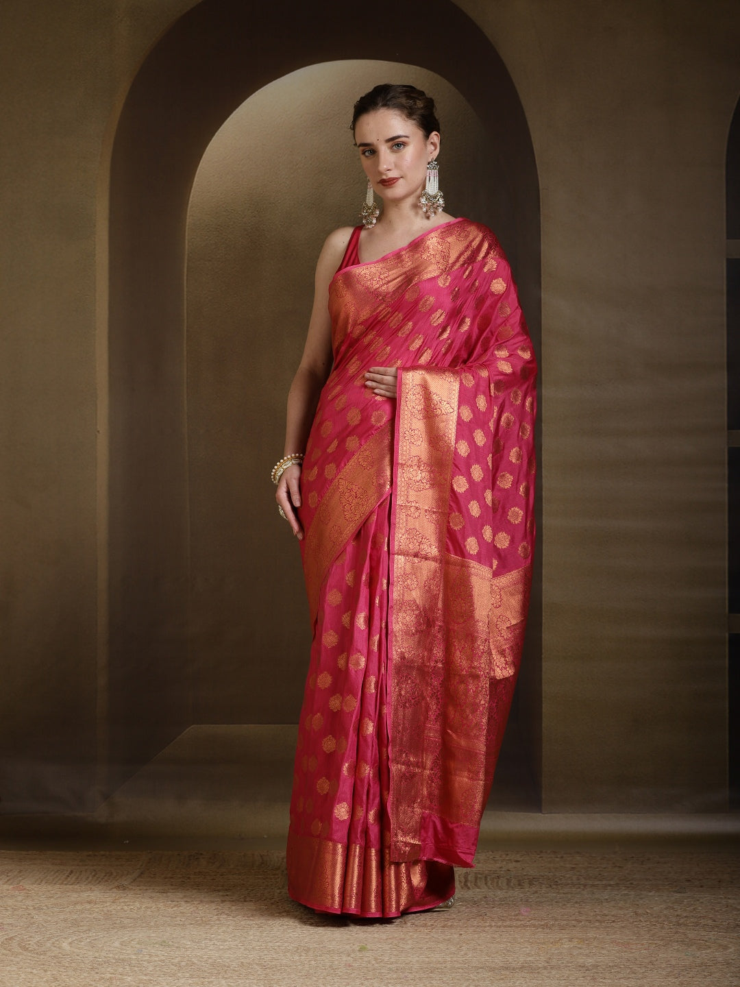Woven Design Art Silk Saree