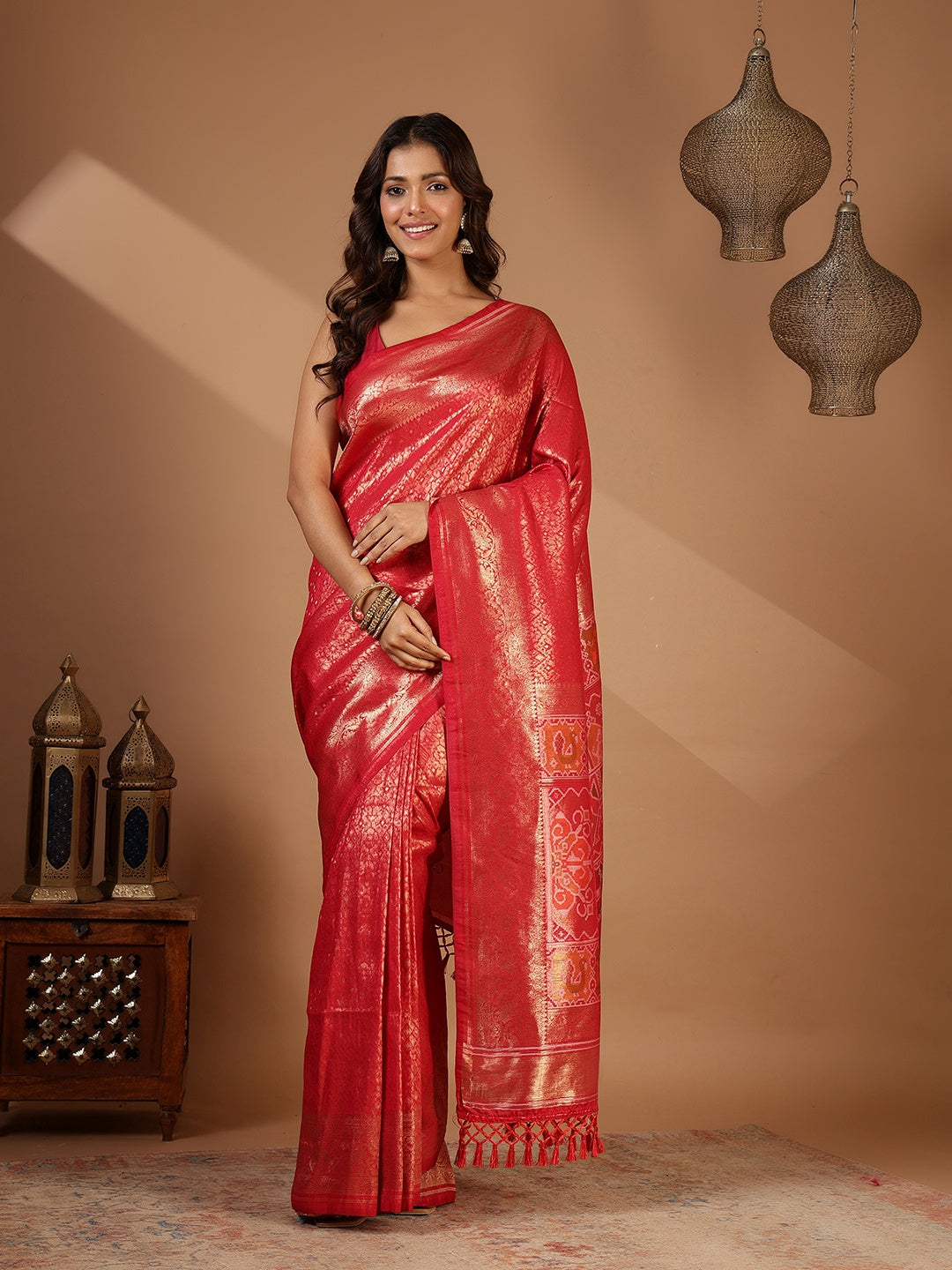Woven Design Art Silk Saree