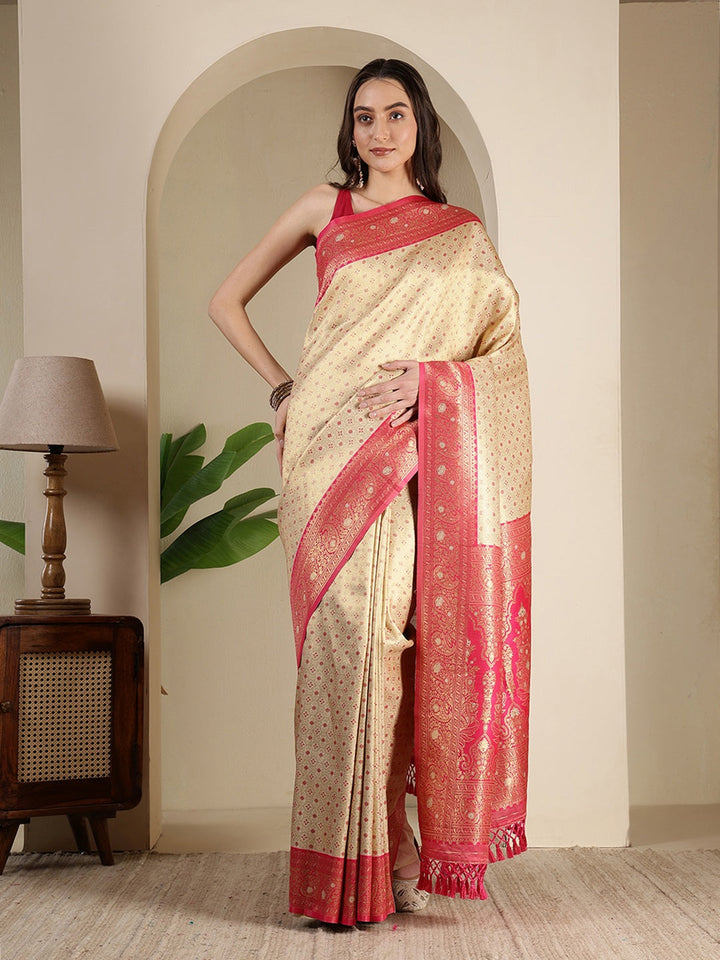 Woven Design Art Silk Saree