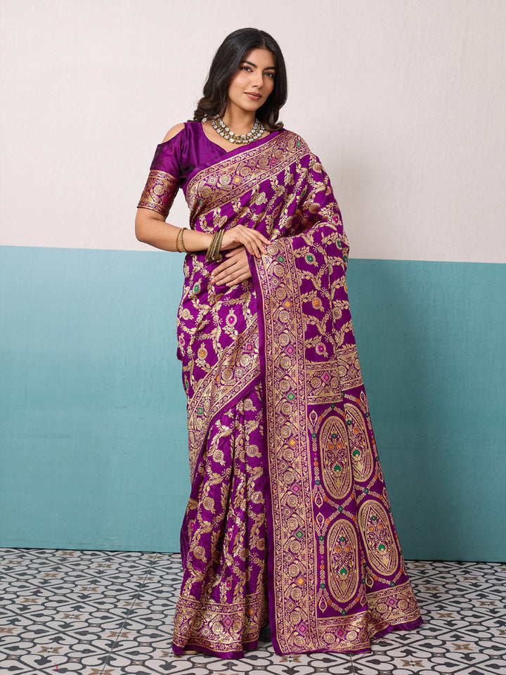 Woven Design Art Silk Saree