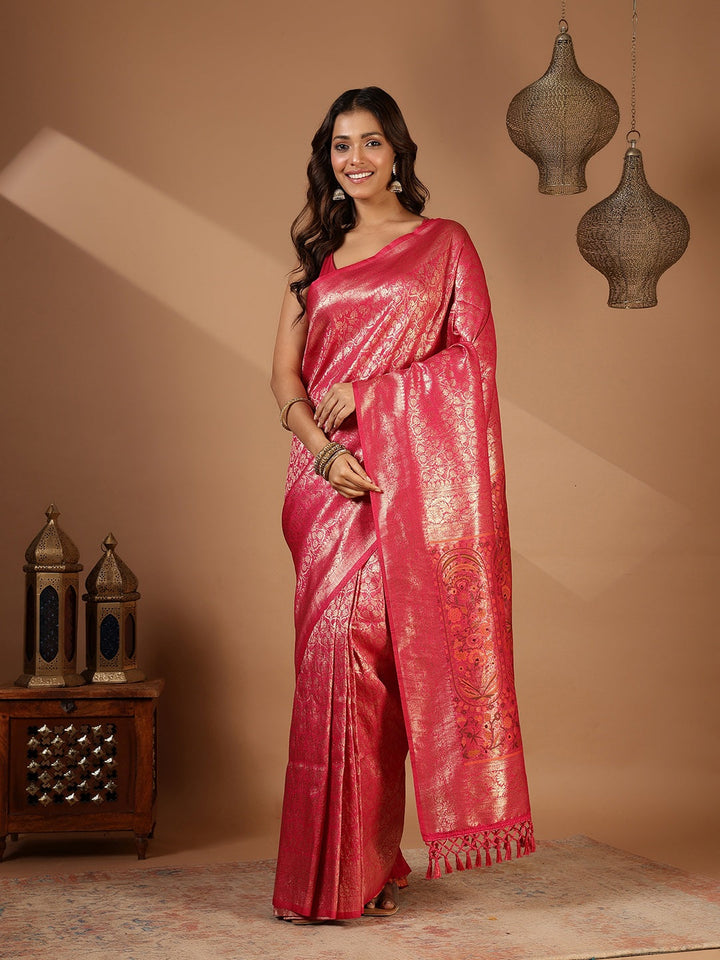Woven Design Art Silk Saree
