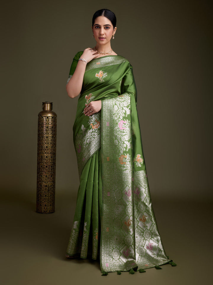 Woven Design Art Silk Saree
