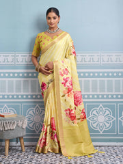 Printed Art Silk Saree