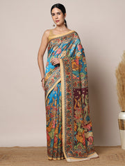 Printed Dola Silk Saree