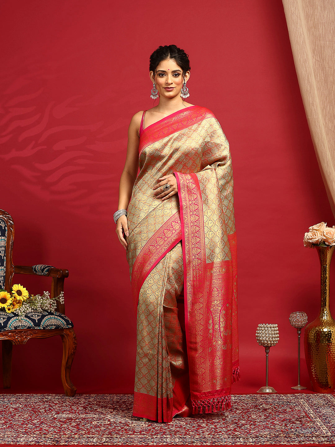 Woven Design Banarasi Saree