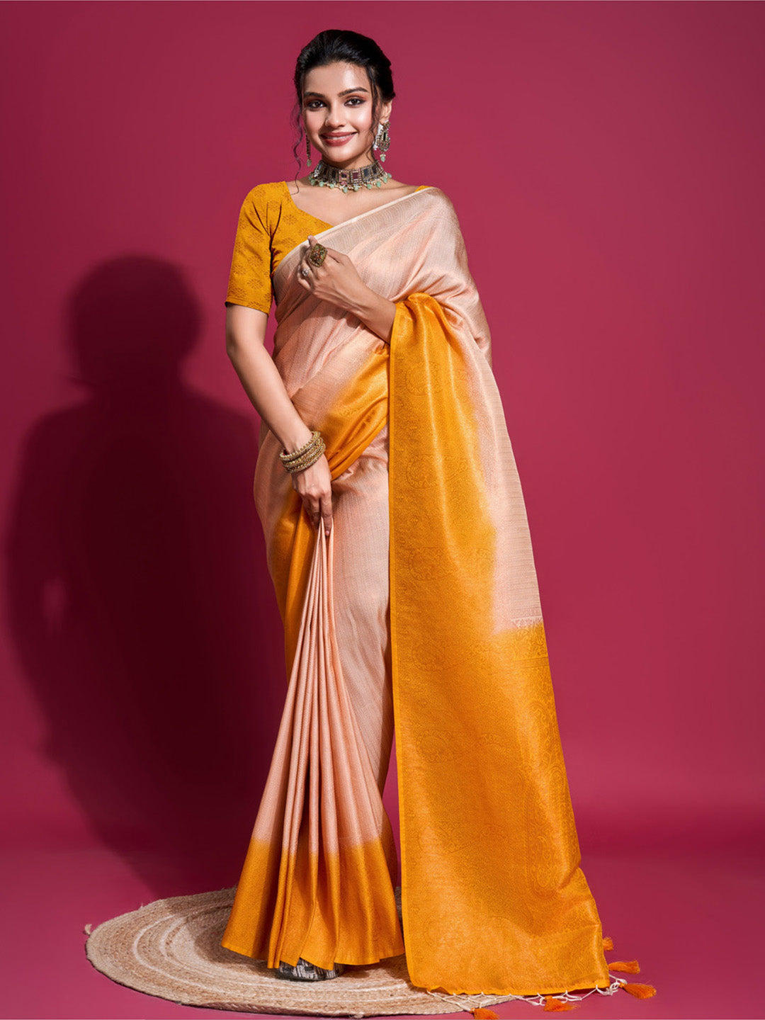 Woven Design Art Silk Saree