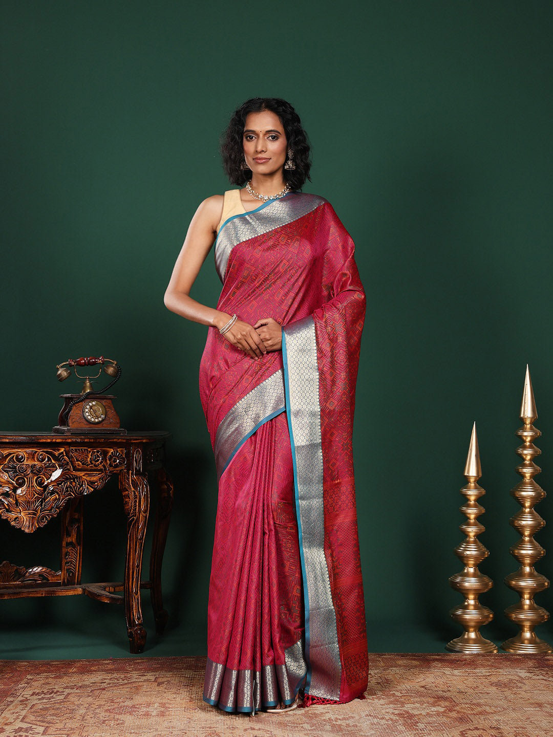 Woven Design Art Silk Saree