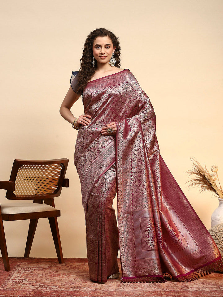 Woven Design Art Silk Saree