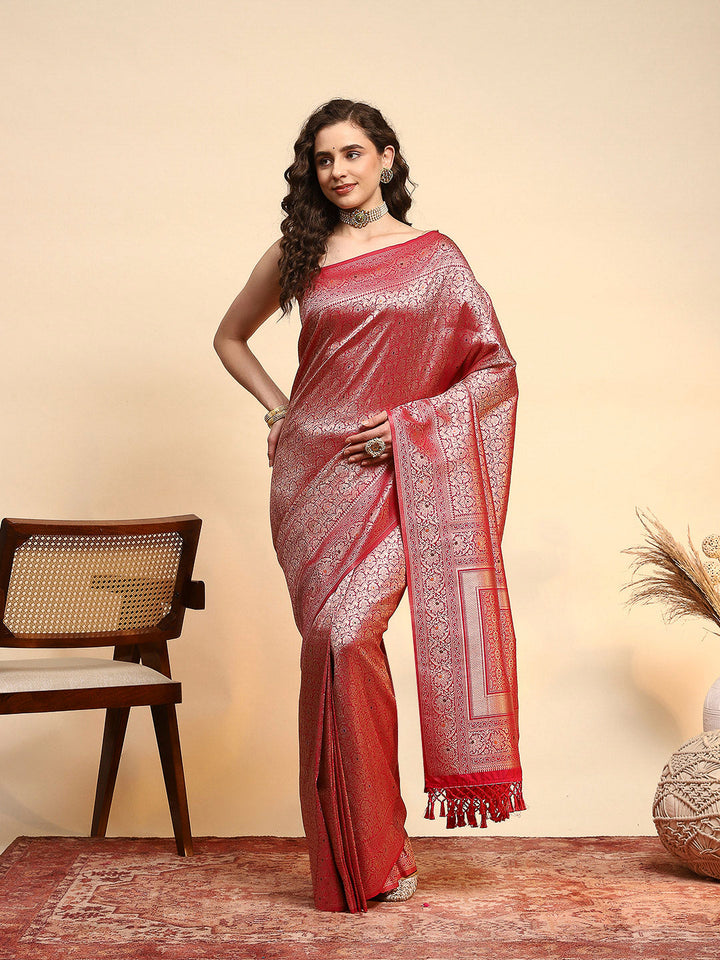 Woven Design Art Silk Saree