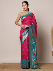 Woven Design Art Silk Saree