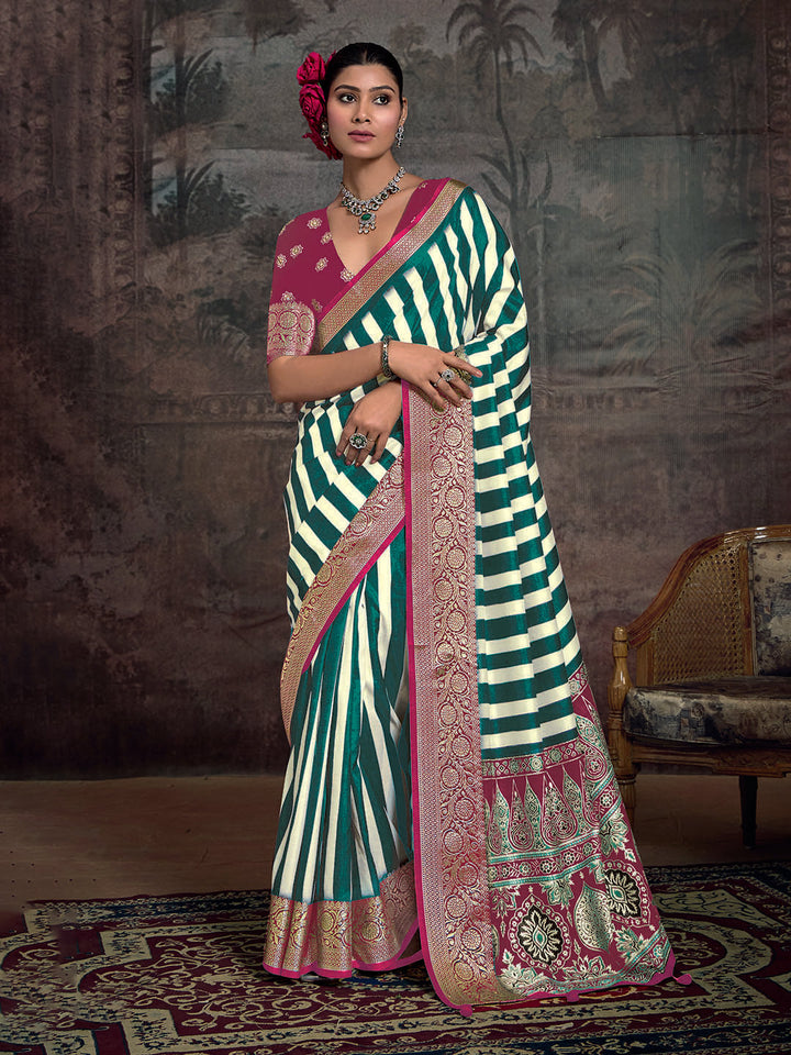 Printed Art Silk Saree
