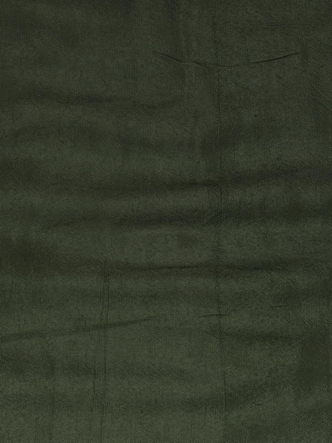 Embroidered Chanderi Unstitched Suit Piece With Dupatta