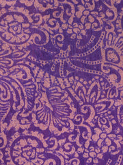 Printed Chanderi Unstitched Suit With Dupatta