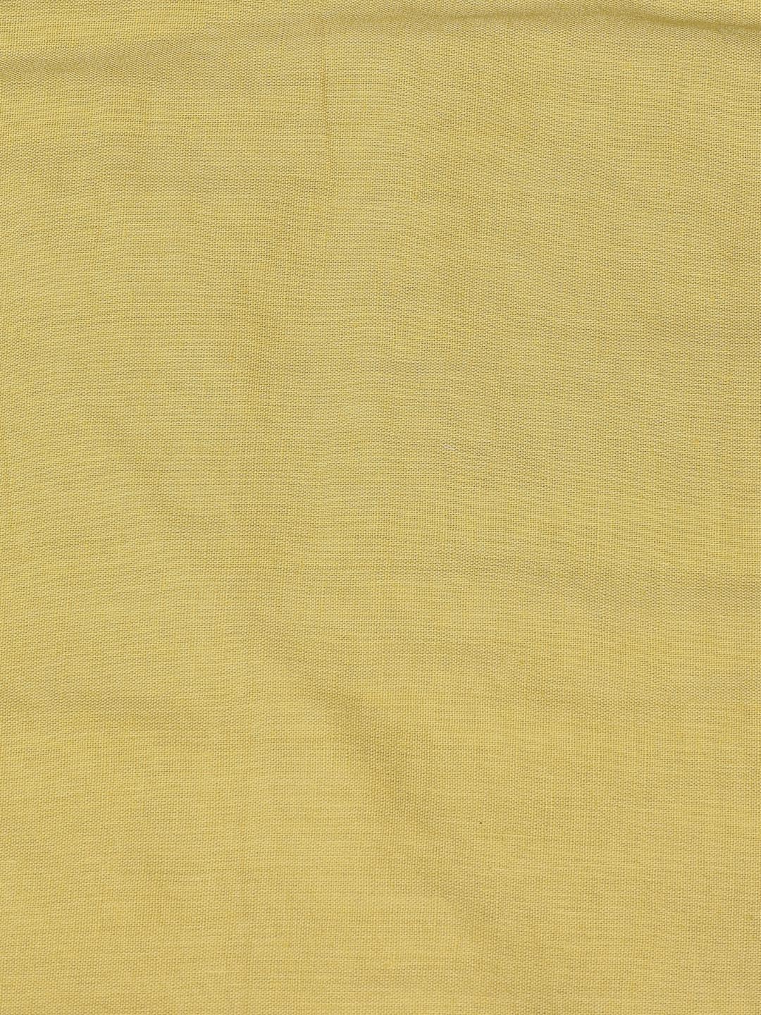 Neck Embroidery Linen Unstitched Suit With Dupatta