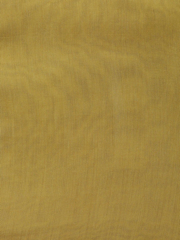 Gota Work Muslin Unstitched Suit Piece With Dupatta