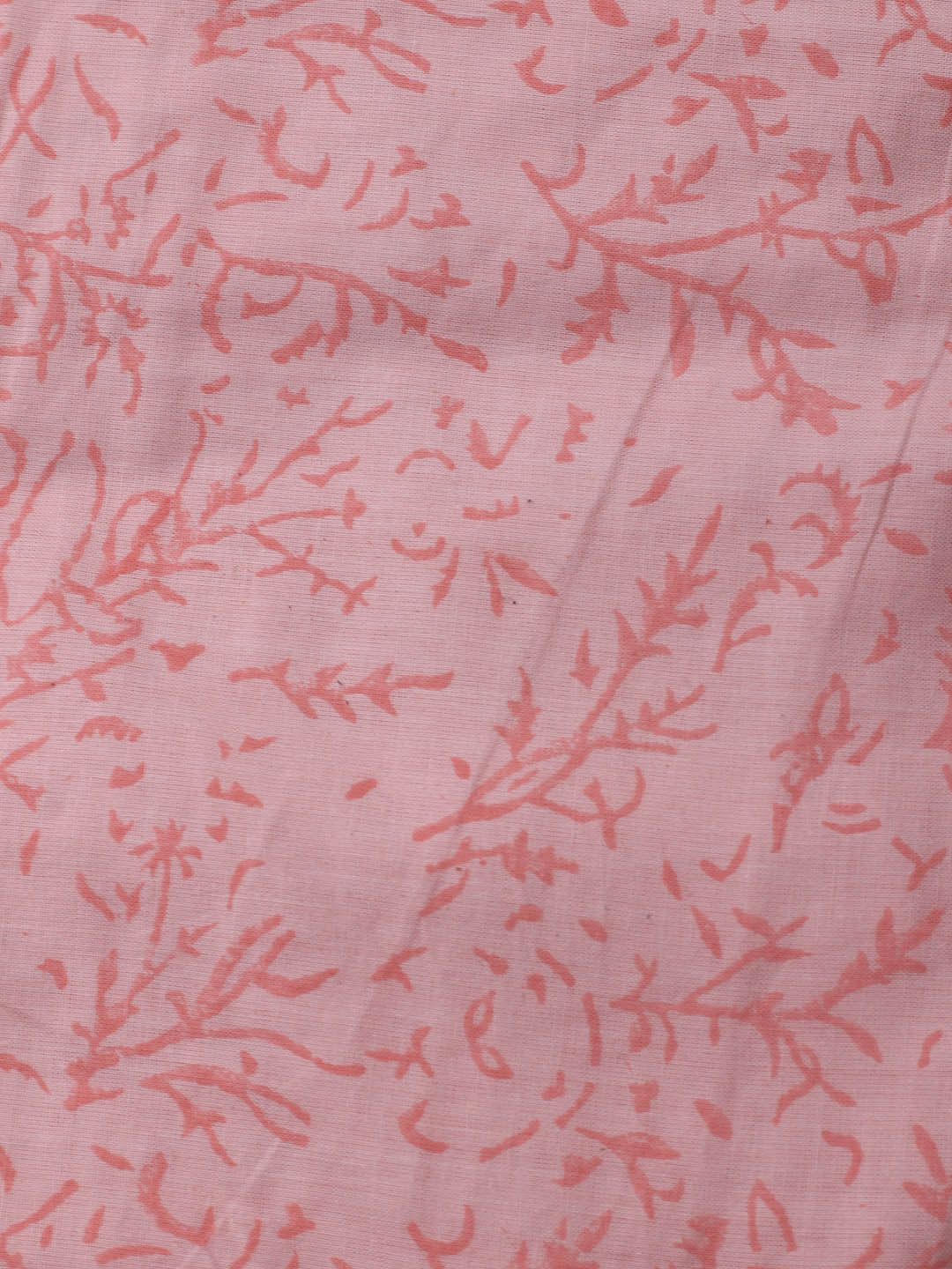 Printed Cotton Blend Unstitched Suit Piece With Dupatta