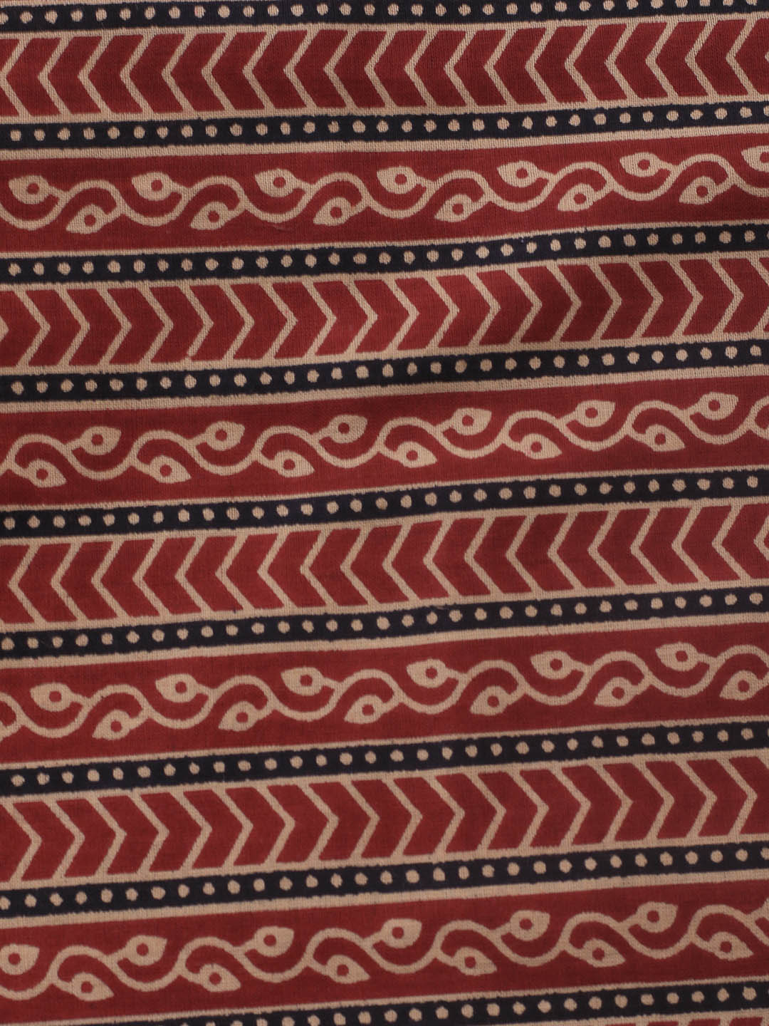 Printed Cotton Blend Unstitched Suit Piece With Dupatta