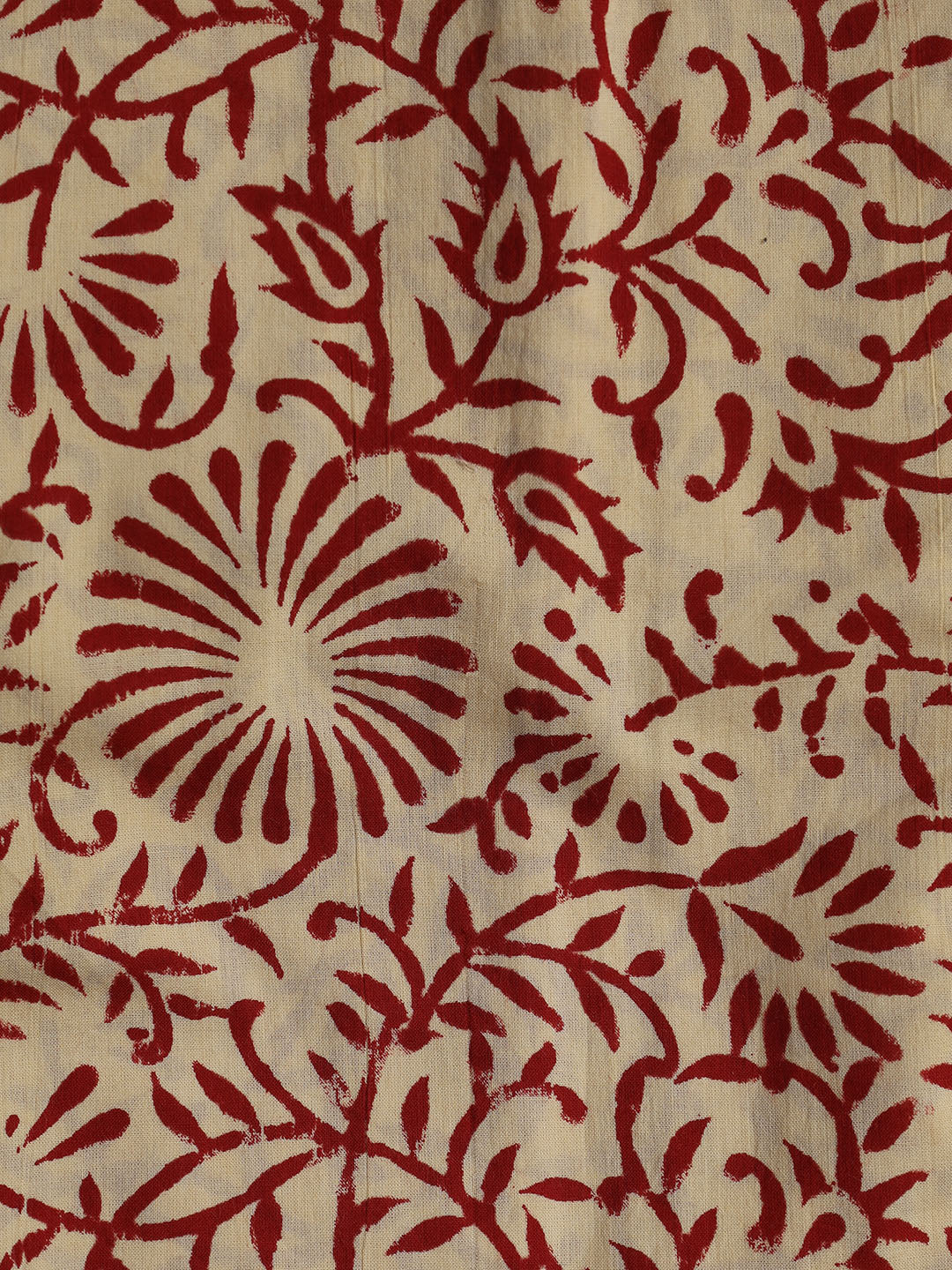 Printed Cotton Blend Unstitched Suit With Dupatta