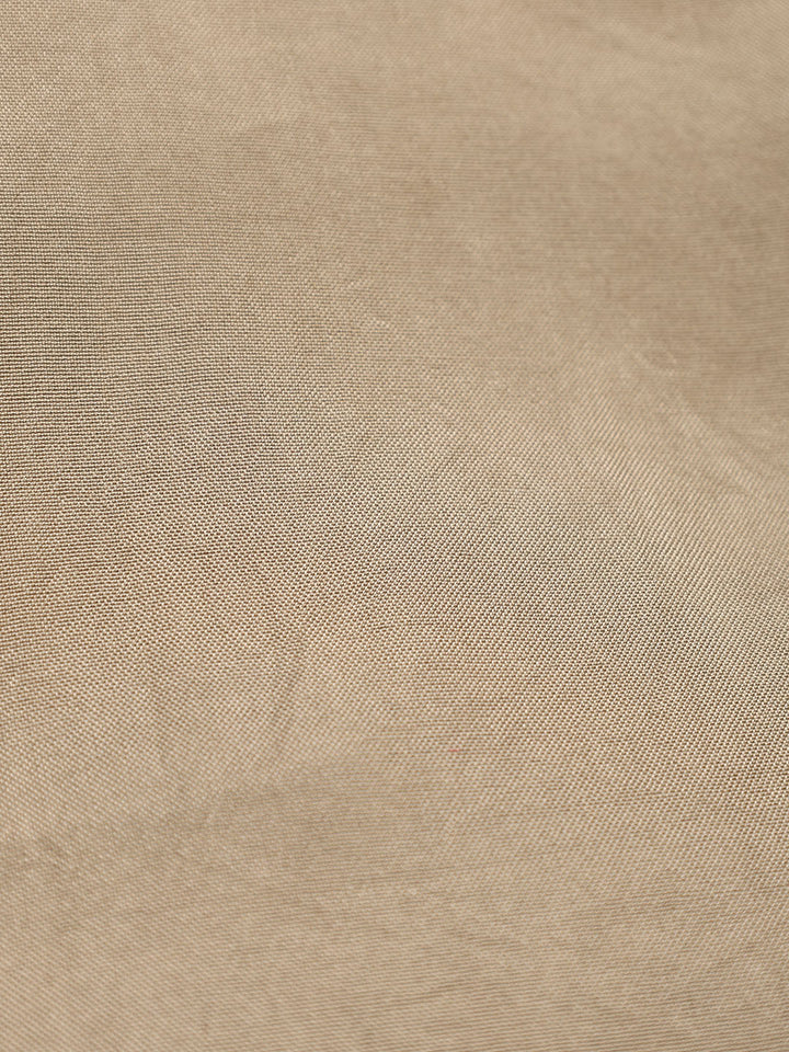 Printed Chanderi Unstitched Suit Piece With Dupatta