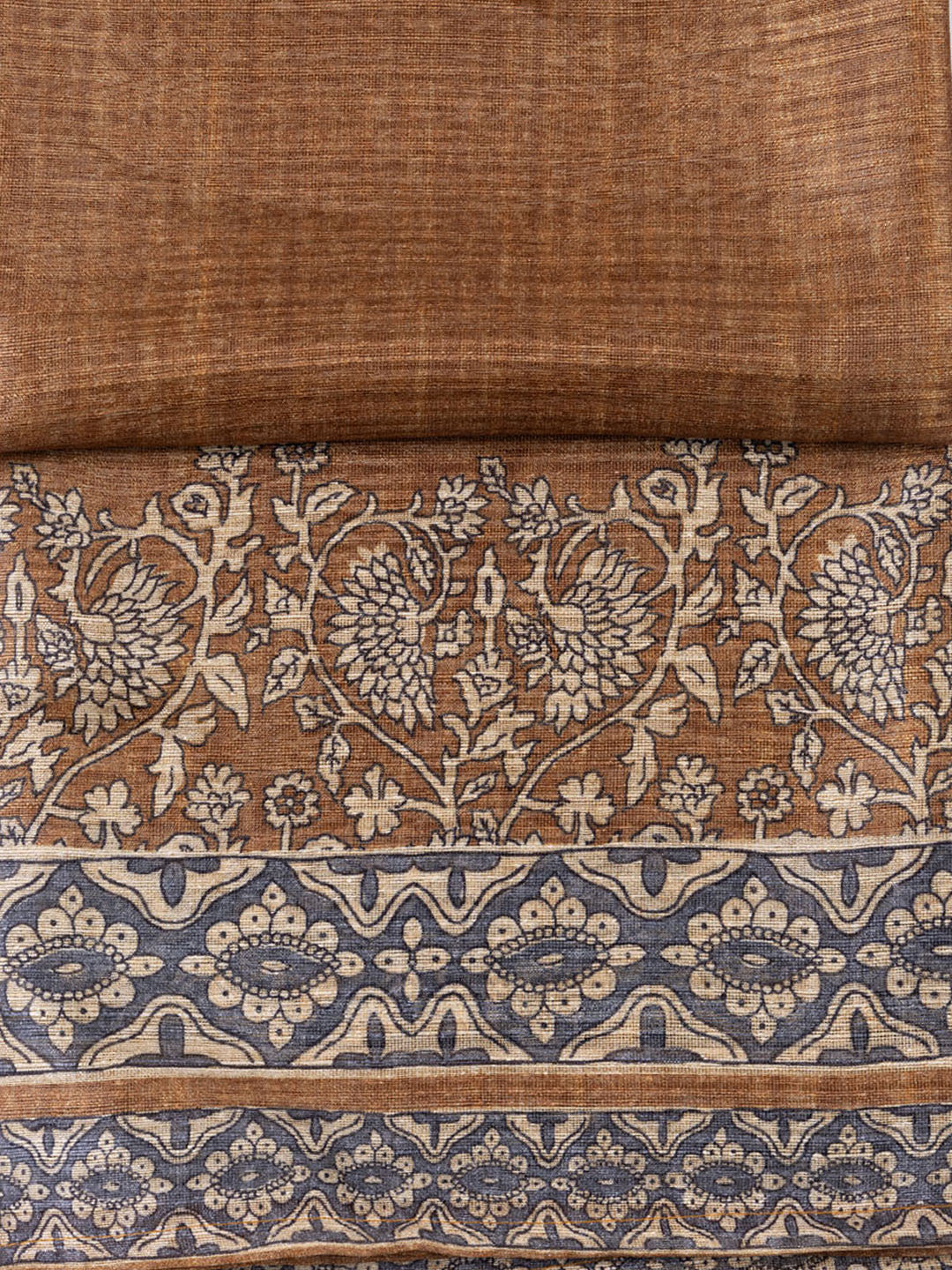 Neck Embroidered Chanderi Unstitched Suit With Dupatta