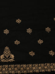 Neck Embroidered Cotton Unstitched Suit Dupatta