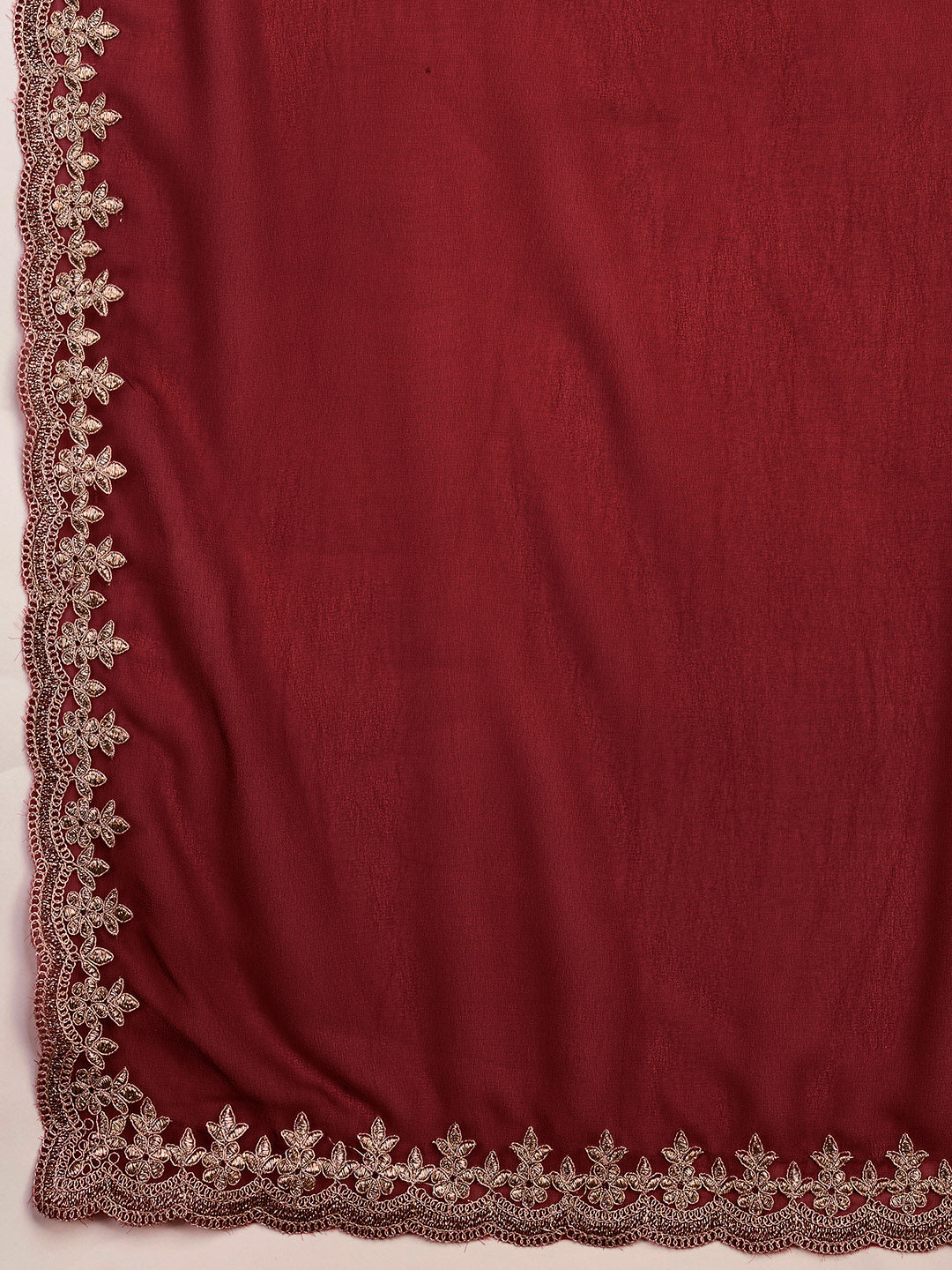 Georgette Embroidered Saree