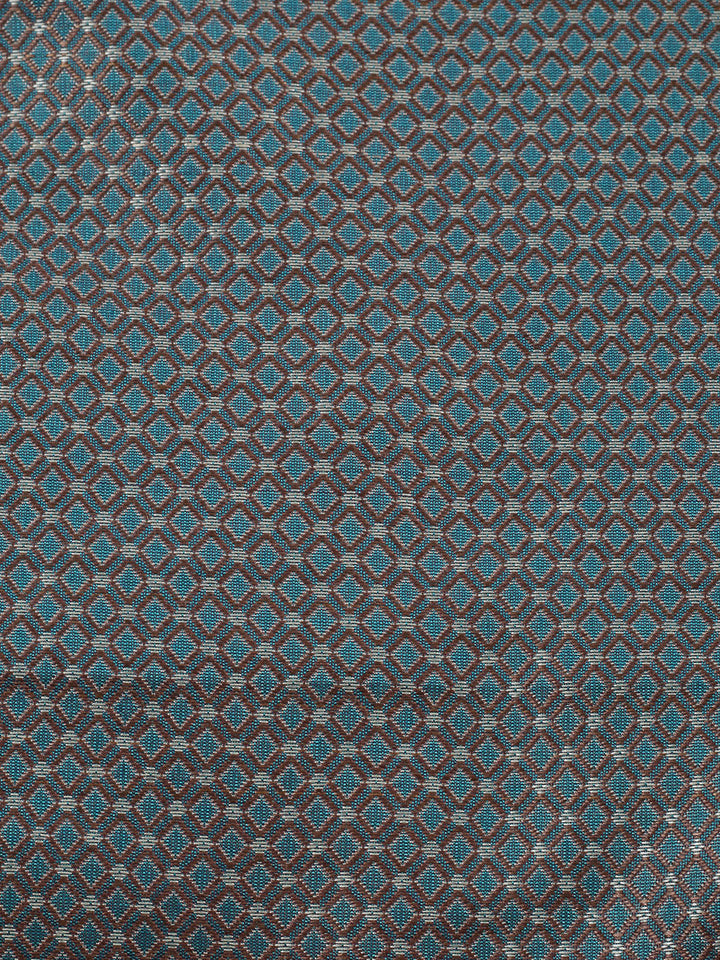 Woven Chanderi Unstitched Suit Piece With Dupatta