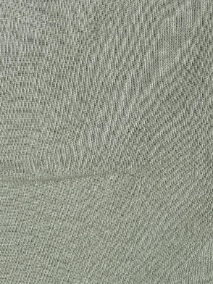 Printed Cotton Blend Unstitched Suit With Dupatta