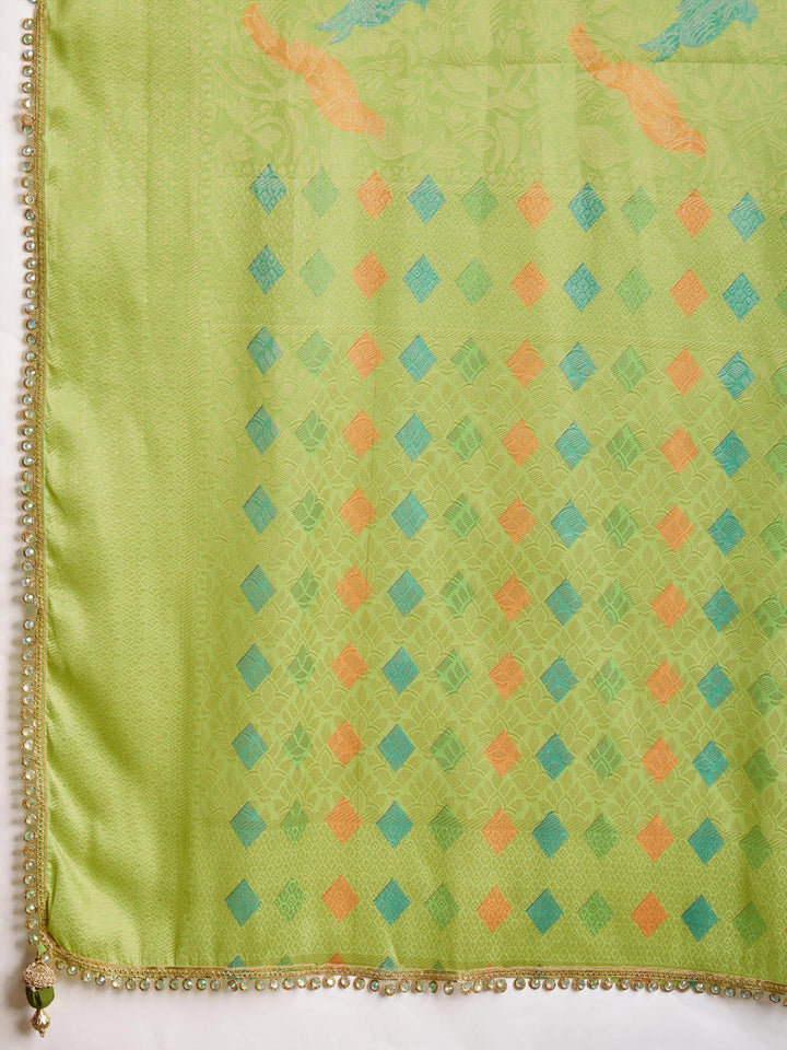 Zari Jaal Woven Art Silk Saree