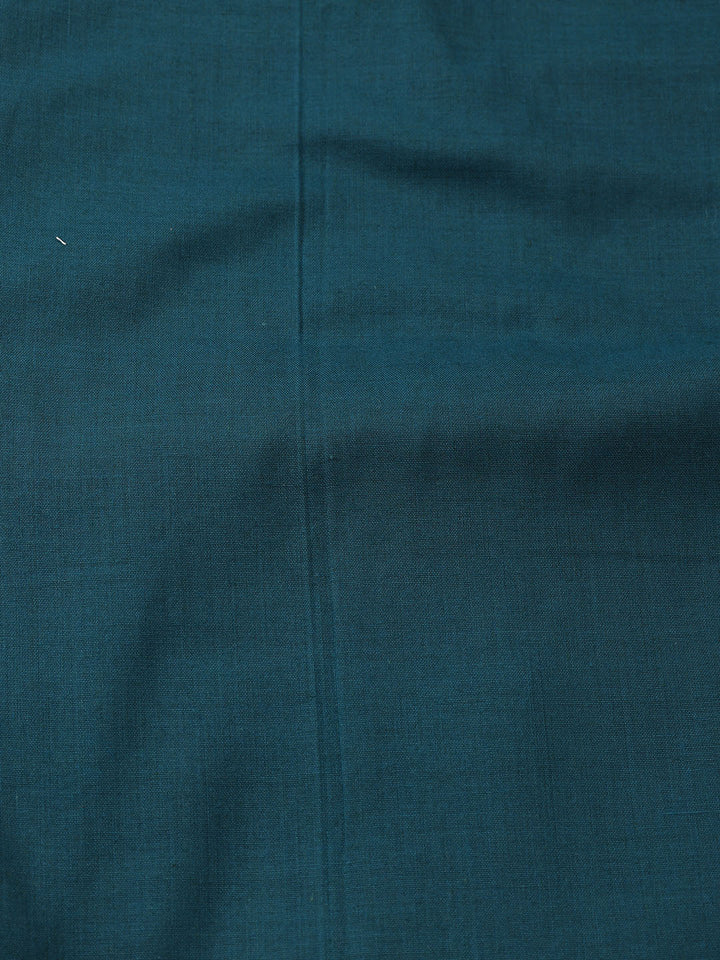 Printed Cotton Blend Unstitched Suit With Dupatta