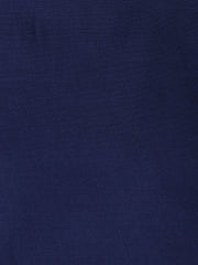 Neck Mirror Work Cotton Blend Unstitched Suit With Dupatta