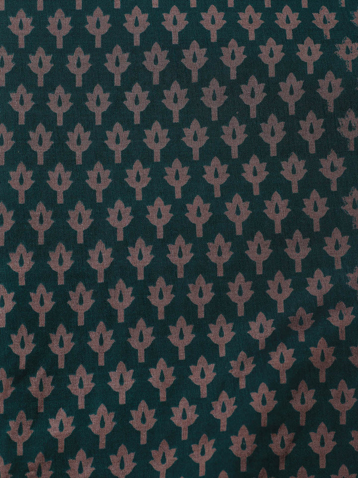 Art Silk Unstitched Suit Piece With Dupatta