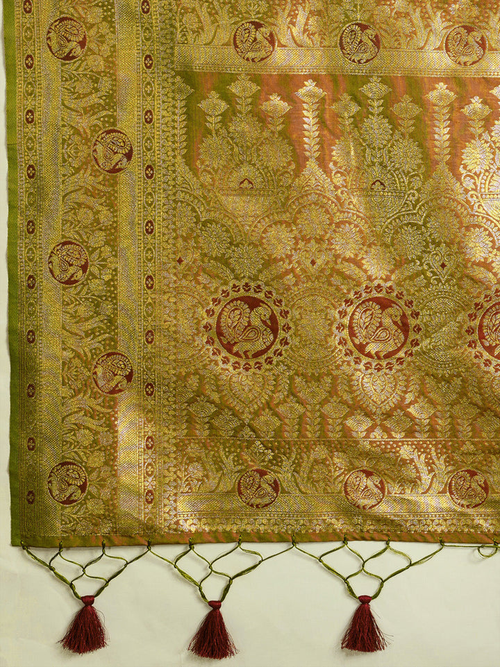 Woven Design Art Silk Saree