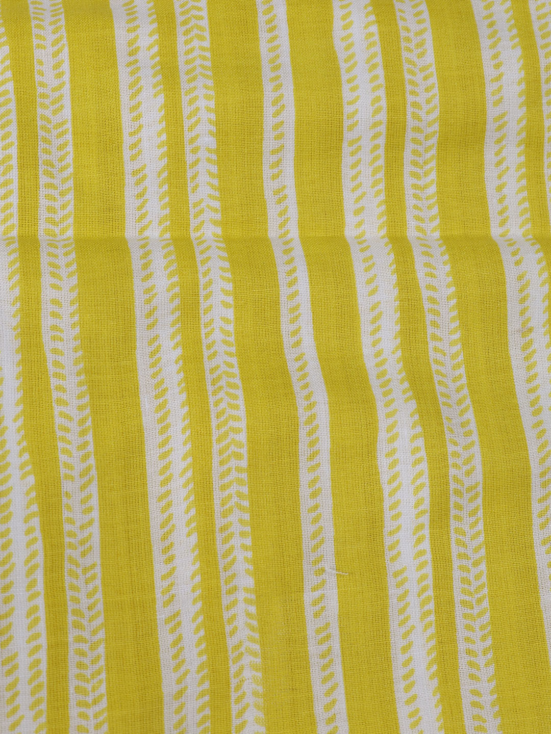 Printed Cotton Blend Unstitched Suit With Dupatta
