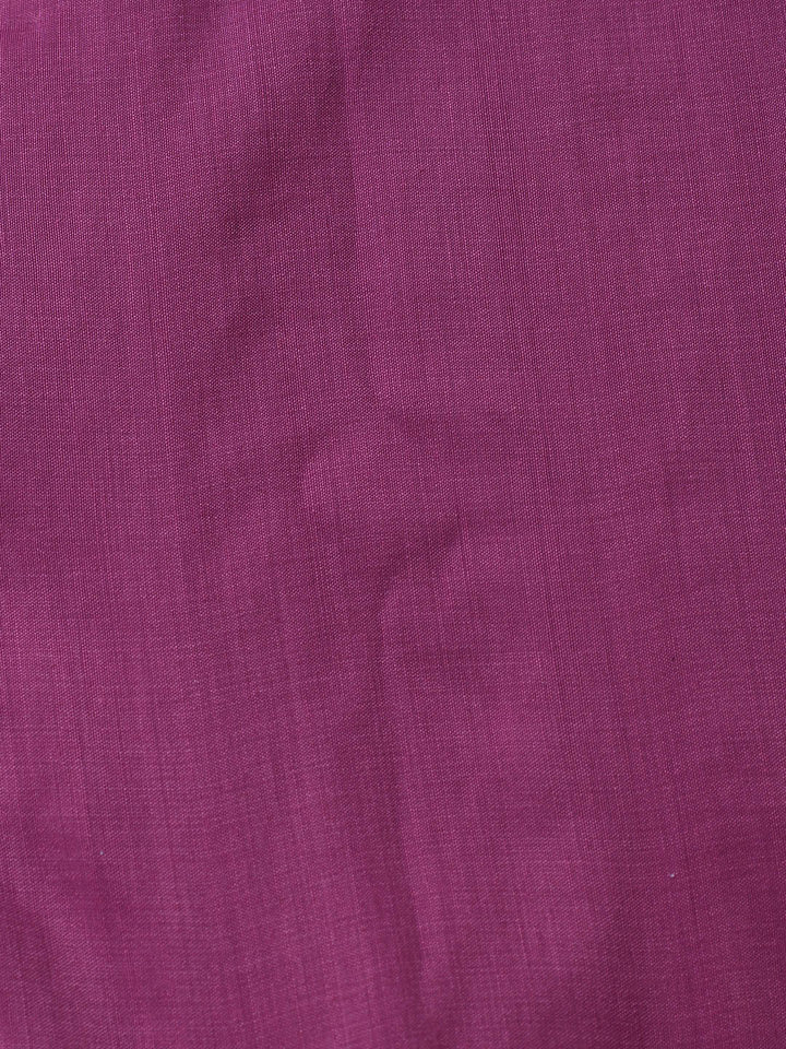 Zardozi Art Silk Unstitched Suit Piece With Dupatta
