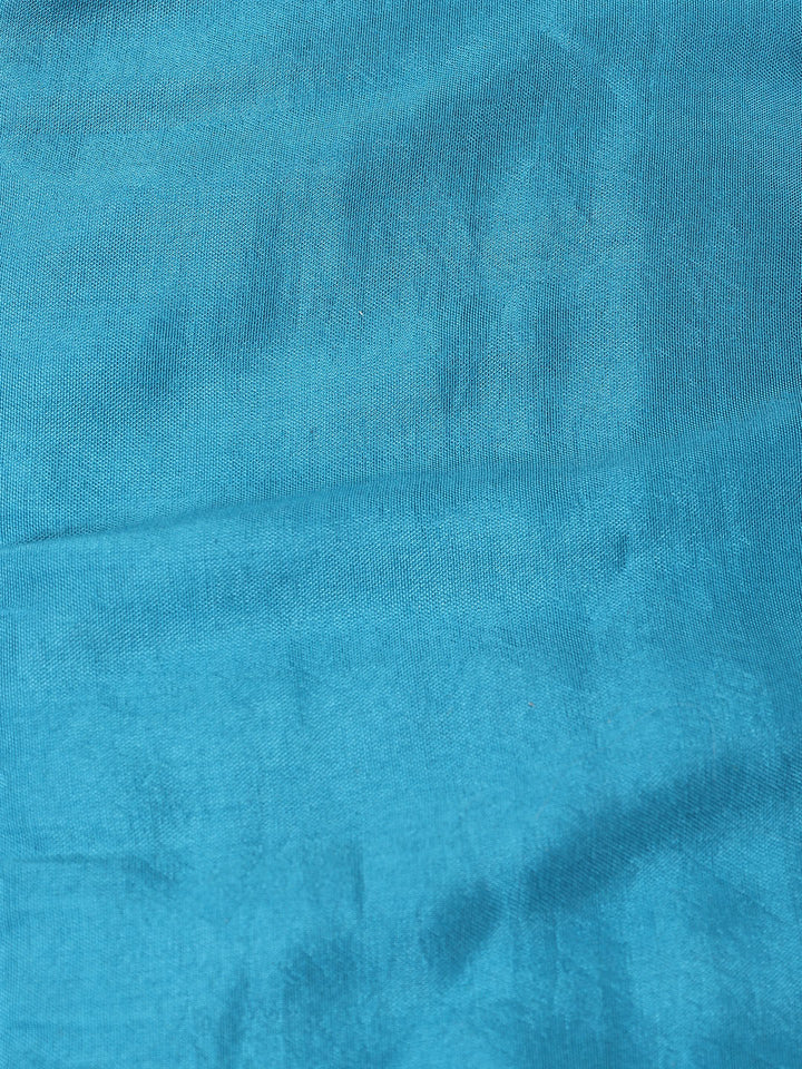 Neck Embroidered Tissue Unstitched Suit Piece With Dupatta