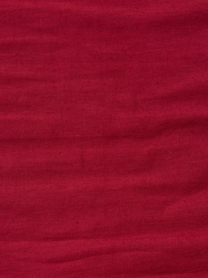 Printed Cotton Blend Unstitched Suit Piece With Dupatta