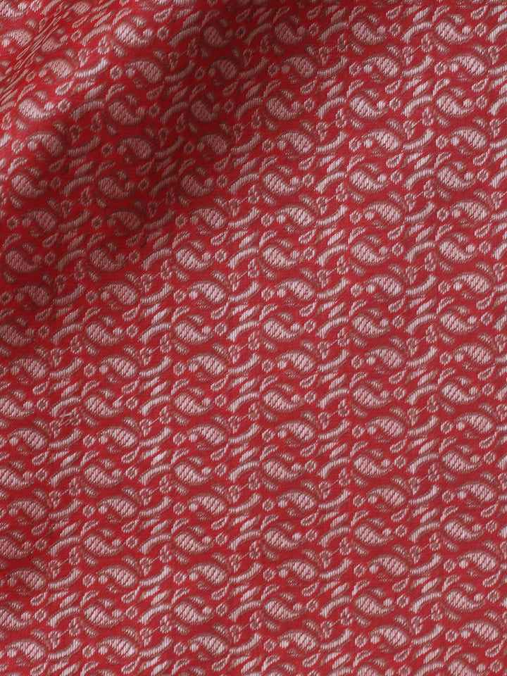 Banarasi Chanderi Unstitched Suit With Dupatta