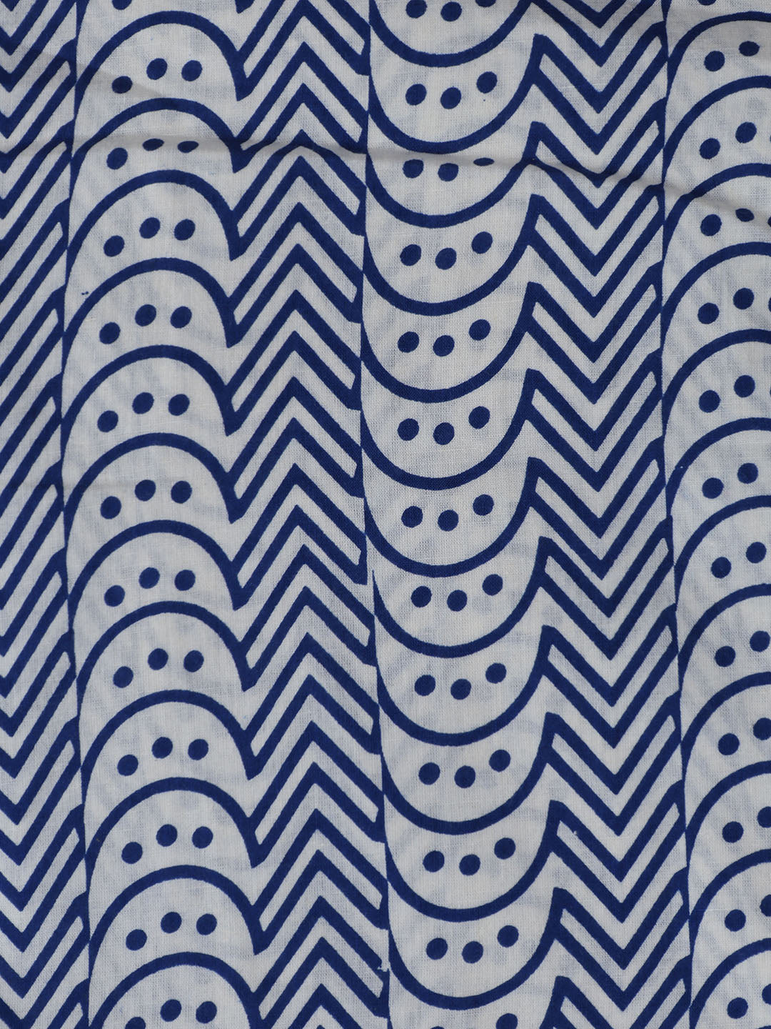 Printed Cotton Blend Unstitched Suit With Dupatta