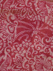 Printed Chanderi Unstitched Suit With Dupatta
