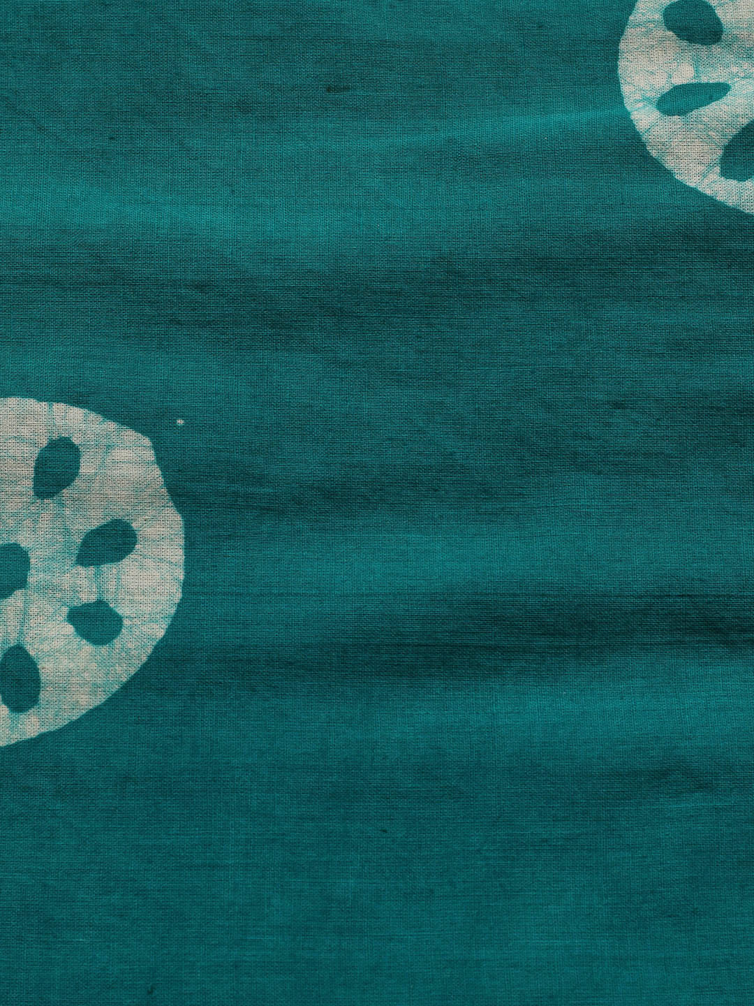Printed Cotton Blend Unstitched Suit With Dupatta