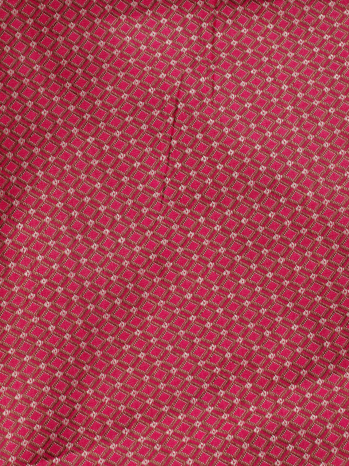 Woven Chanderi Unstitched Suit Piece With Dupatta