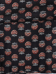 Printed Cotton Blend Unstitched Suit With Dupatta