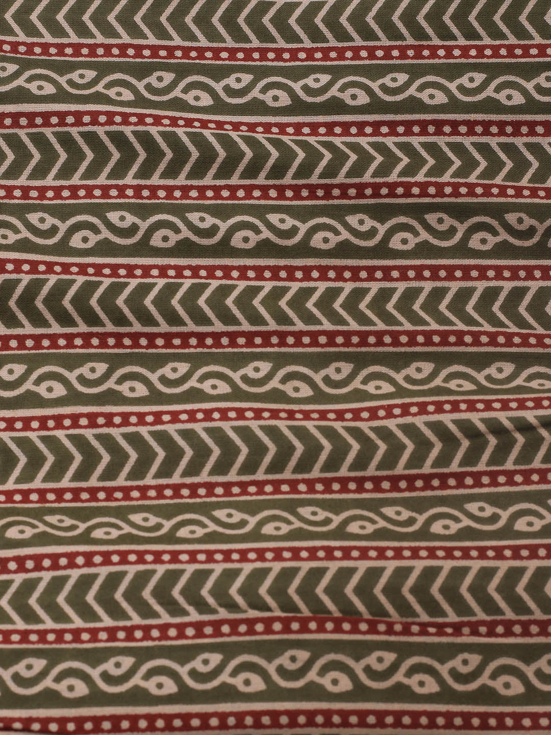 Printed Cotton Blend Unstitched Suit Piece With Dupatta