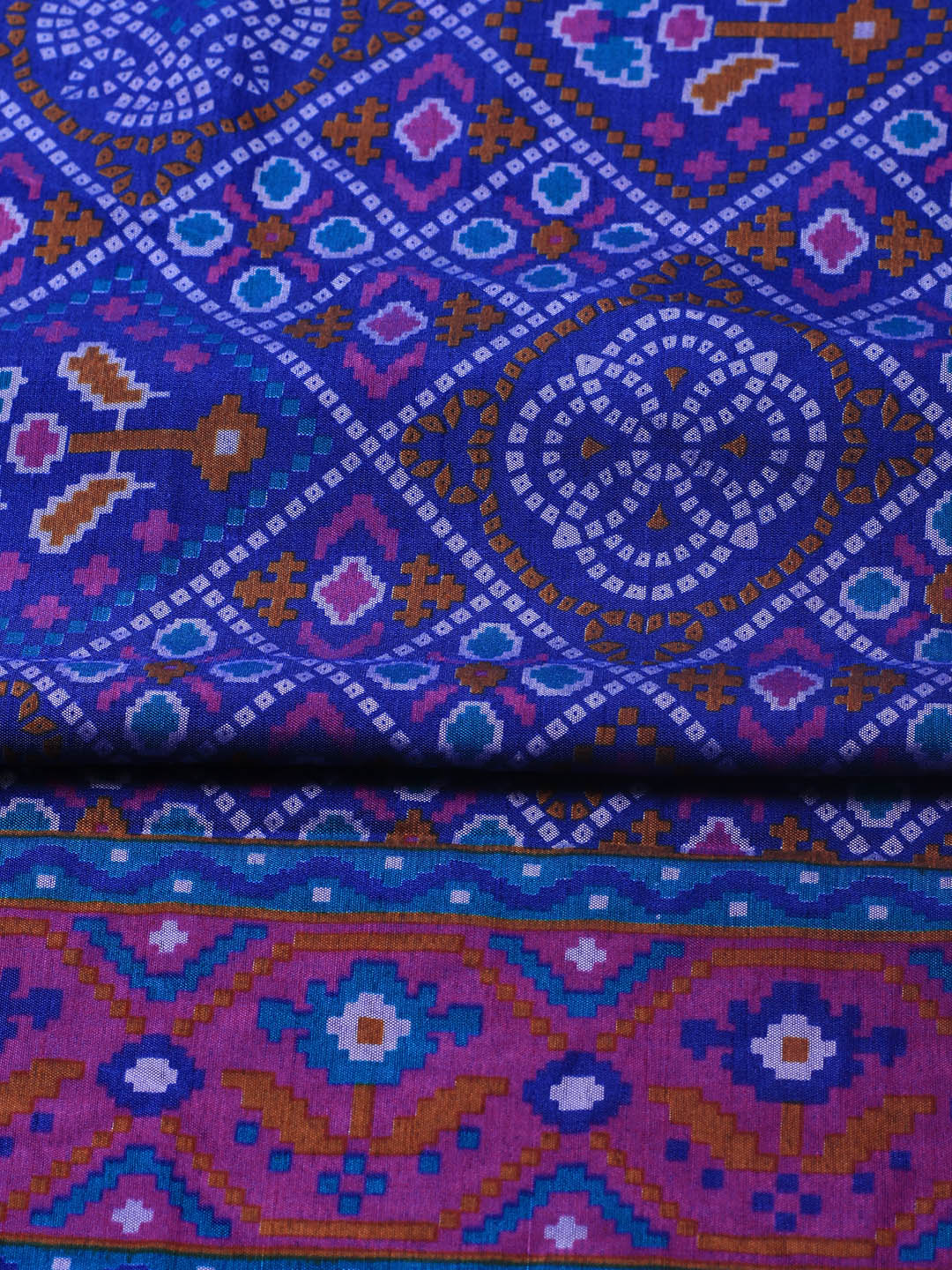 Art Silk Unstitched Suit Piece With Dupatta