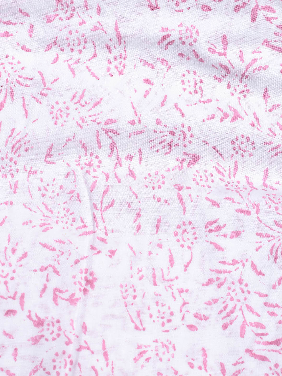 Printed Cotton Blend Unstitched Suit With Dupatta